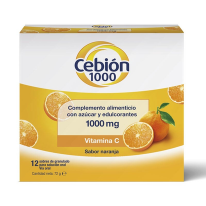 Mercks Cebion 1000gr 12 Saquetas